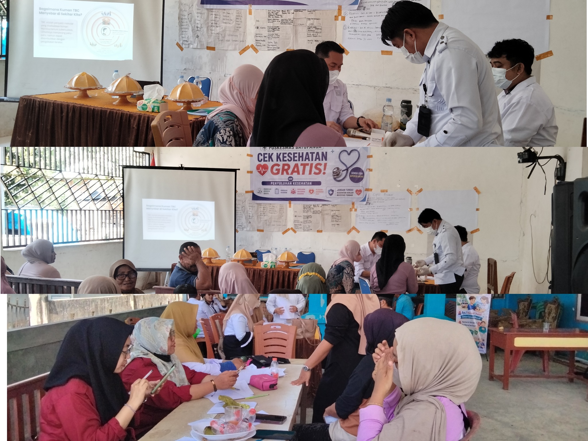 Puskesmas Batupanga Gelar Cek Kesehatan Gratis di Desa Mambu