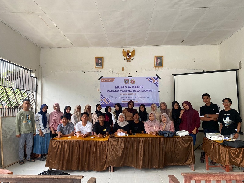 ANDI ROY TERPILIH MENJADI KETUA KARANG TARUNA DESA MAMBU PERIODE 2026-2031